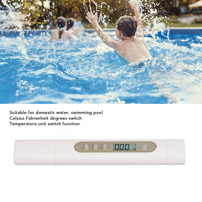 TDS Meter 3 Key High Accuracy Digital Water Quality Tester