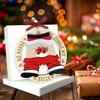 Tiny Detalles Santa Christmas Ornaments 2024, White Elephant Gifts for