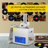 180W Ultrasonic Vinyl Cleaning Machine 6L Household Ultrasonic Cleaner for