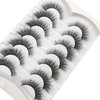 Pooplunch False Eyelashes Natural Cat Eye Look Wispy Volume Faux