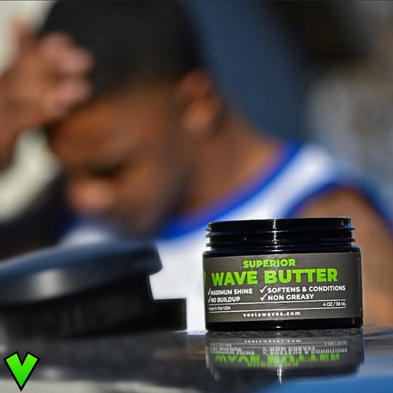 Veeta Superior Wave Grease - Maximum Shine, Non-Greasy Shea &