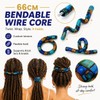 Cctetn 3 Pack Spiral Hair Ties Boho Accessories for Thick