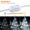 ISUERFY 12M/40ft Dimmable LED Rope Light, Cuttable Waterproof Indoor Outdoor