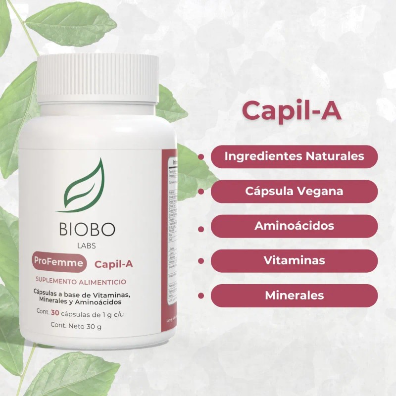 Suplemento en cápsulas vegetales Biobo Labs Vitaminas y minerales x