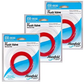 Mansfield Plumbing 0030 Flush Valve Service Pack, Fits 210/211 Flush Valve. Pack of 9