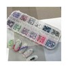 Lumina D Decoration Parts Nail Art Set Mix Pearl Nail Cubic