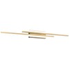 PRESDE 48 Inch Bathroom Light Fixtures Brushed Gold Vanity Light