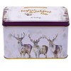New English Teas Christmas Stag Tea Tin with 40 English