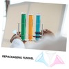 Baluue 90pcs Small Funnel Liquid Filling Funnels Tiny Funnels for