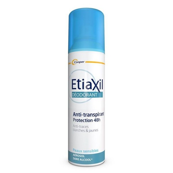 ETIAXIL Déodorant Anti-transpirant Actif pendant 48H, 1 unit