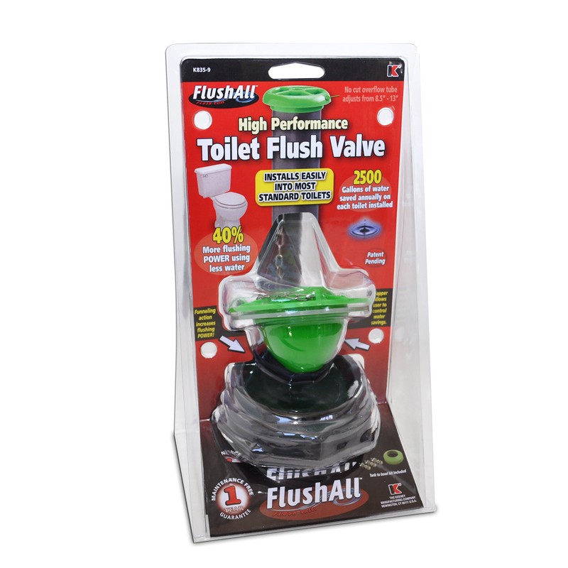 Plumb Pak K835-9 FlushAll High Performance Toilet Flush Valve with