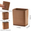 Polytree Bathroom Trash Can 1.8 Gallon(7 Liter) Small Kitchen Garbage
