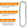 4 Pack Chainsaw Chain for 8 Inch Bar, 48 Drive