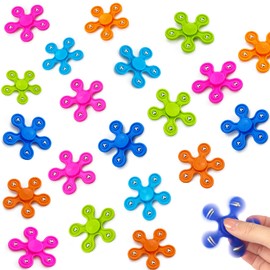 32 Pack High Speed Bearing Quiet Fidget Spinners Bulk, Stress Relief Sensory Fidget Toys Bulk for Kids, Birthday Return Gift Party Favors Classroom Prize Student Gifts Stocking Stuffers (80)