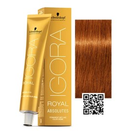 Schwarzkopf Igora Royal Absolutes 7-70 Medium Copper Natural Blonde (2pk)
