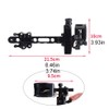 5 Pin Bow Sight Long Bar Wrapped Compound Bow Sight