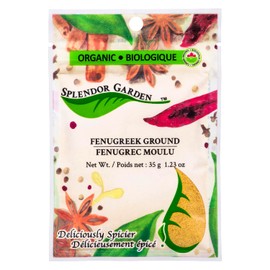 Splendor Garden organic Fenugreek Ground,35.0 Gram