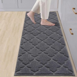 COSY HOMEER Soft Kitchen Floor Mats for in Front of Sink Super Absorbent Kitchen