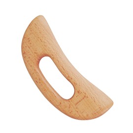 KGDUYC Massage Stones, Gua Sha Board, Full Body Tendon Massage Acupuncture Point Board, Wooden Face Scratch Sheet (19 x 8 cm)