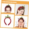 NOLITOY 3pcs Cute Strawberry Headbands Fuzzy Face Wash Hair Hoops