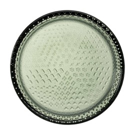 Iittala Silver Glass Plate, 3