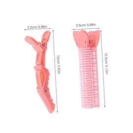 Minkissy 4pcs Fluffy Hair Volumizing Clips Set Invisible Duckbill Hair Root Clips for Women Lightweight Design for Comfortable All-day Wear Enhances Volume and Style