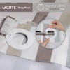 Lagute SnapHook Stijl Shower Curtain with Snap-in Liner| No Hook