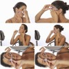 Fezda Women's Eyebrow Face and Body Hair Threading Tweezer Kit
