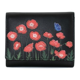 Mala Leather Poppy Midi Tri Fold Purse - 3670 25