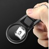 Spacmirrors Extra Large Nail Clipper with Magnifying Glass in Silver,