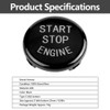 Keenso Car Start Stop Button, Car Start Button Engine Ignition