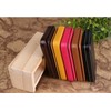 Kamomiru, Colorful Business Card Case, Choice of 7 Colors, black
