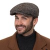 Stetson Hatteras Wool Colour Neps Flat Cap Men - Men´s