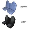 ESMING 60/40 Split Bench Highback Seats Oxford Fabric Seat Covers