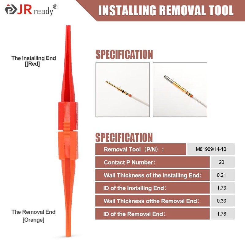 JRready M81969 14 10 20 Solid Barrel Installing Removal Tool
