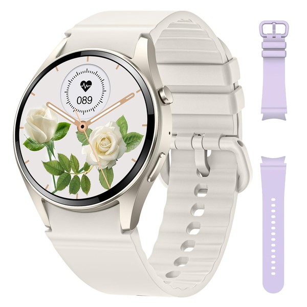 RUXINGX Smart Watch for Women, BT5.3 Android Smart Watch with