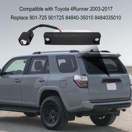 Shtuomoland 901-725 Liftgate Release Switch, Back Door Opener Tailgate Switch Assembly Compatible with Toyota 4Runner 2003-2017 Sport Utility Replace 8484035010 84840-35010