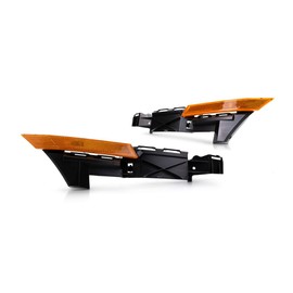 For Mercury Milan 2006-2009 Turn Signal/Side Marker Light Driver & Passenger Side Pair w/Bulbs Included FO1026107 FO1027107 | Replaces 6E5Z-17C947-B 6E5Z-17C947-A