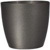 Don-Plast DA 14 MAT Aga Flowerpot, Graphite Mat, 140 x