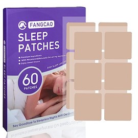 Parches Para Dormir, Parches Para Dormir Para Adultos, Juego De 60 Parches Mejorados Con Ingredientes Premium, Fáciles De Aplicar Y Cómodos           
