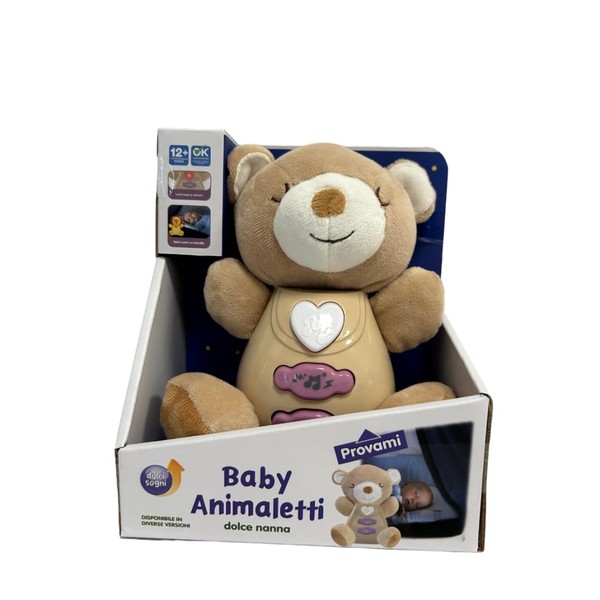 Musical Plush Toy for Babies with 20 Melodies Lullaby Teddy