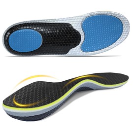 Mornisun Insole (Shock Absorption / Standing Work) Prevents Fatigue Sports Shoes Insole [Arch Support/Human Body Engineering] Arch Insole, Memory Foam Cushion, Beautiful Posture, Comfortable,