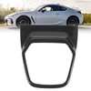 Car Gear Box Cover Trim Carbon Fiber Console Shifter Panel
