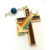 Wood Bead World Mission Rosary from Italy