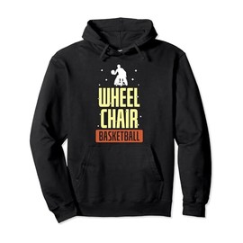 Wheelchair Basketball Sports Player Wheelchair Basketball Pullover Hoodie