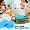 PcvGef 6 Ice Packs, Ice Packs for Cool Bag and