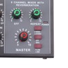 Compact Mixed Sound Mixer Metal 8 Channel Professional Mixer Board