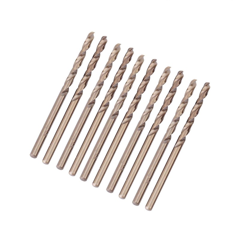 10pcs M35 HSS Cobalt Drill Bits HSS-CO Drill Bits Set