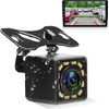 CAMECHO Backup Camera Rear View Camera Waterproof 170° Wide Angle