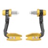 Motorcycle Handlebar Guard Carbon Fiber Style Aluminium Alloy Universal 22mm/0.87inGold